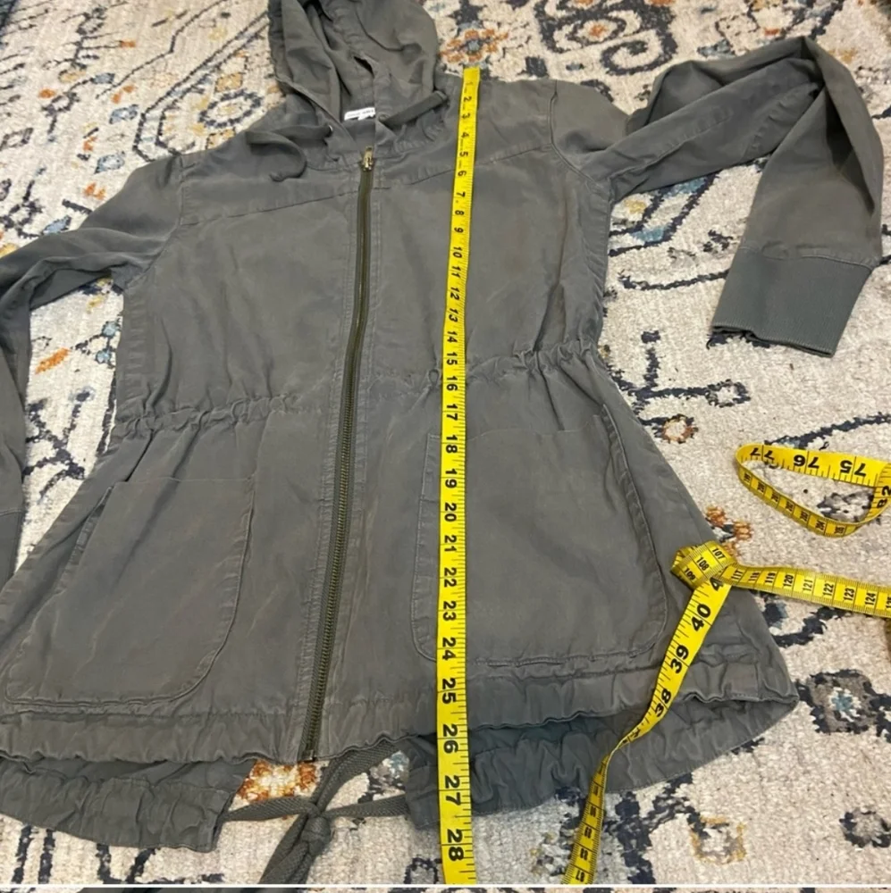 Standard James Perse Full Zip Utility Military Jacket - Picture 13 of 14